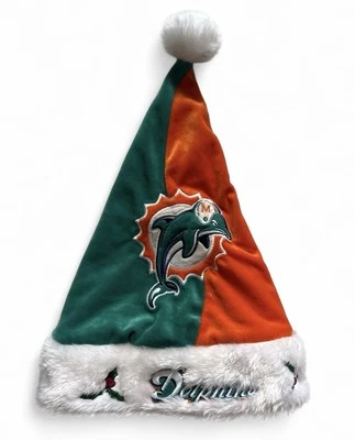 Miami Dolphins NFL Santa Hat Forever Collectibles - Image 1 of 4
