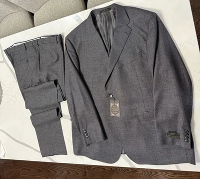 Made In USA  52R/46W  Jos. A. Banks Reserve Regular Fit Luxury Fabric From Italy - Image 1 of 4