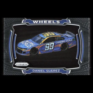 Daniel Suarez #66 2021 Panini Prizm Wheels Trackhouse Racing Card - Foto 1 di 3
