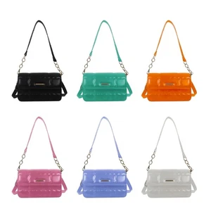 Women Solid Color Shoulder Bag Girl Small Crossbody Bag Casual Messenger Bag - Picture 1 of 14