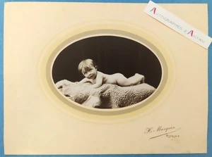 ● Photo enfant bébé petit garçon H. MARQUIS photographe à Morlaix - Finistère - Picture 1 of 1