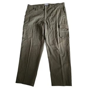 Columbia XL Green Flat Utility Workwear Straight Leg Cargo Pants 42x30 NWOT - Picture 1 of 5