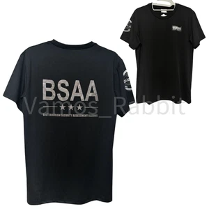 Limited Resident Evil BSAA Unisex T-Shirts Black Universal Studios Japan NWT - Picture 1 of 6