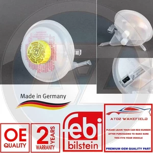 FOR AUDI A4 A6 S4 COUPE 80 100 VW PASSAT 3B2 3B5 BRAKE FLUID EXPANSION TANK +CAP - Picture 1 of 1