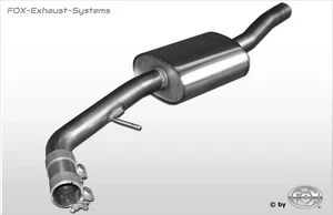 Stainless Steel Front Silencer BMW 1 Series E81 E87 120i - Picture 1 of 2