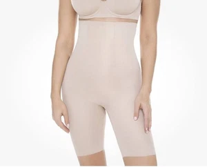 Miraclesuit High-Waist Thigh Slimmer Shapewear Nude Size S Firm Control - Picture 1 of 3
