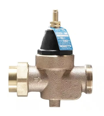 Watts 3/4 Brass MPT x FTP Pressure Reducing Valve - Image 1 of 4