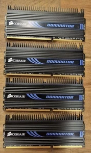 4x8GB DDR3 Corsair Dominator 1600MHz CMP32GX3M4X1600C10 - Bild 1 von 2