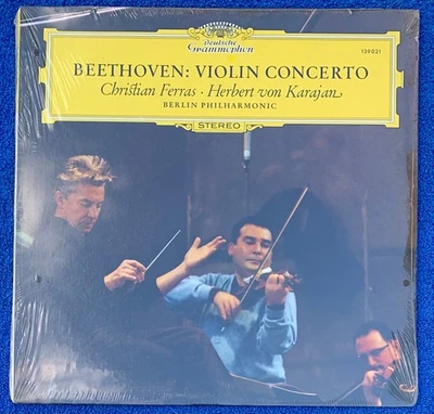 SEALED!! Beethoven Violin Concerto Herbert Von Karajan 1967 Vinyl LP BRAND NEW!! - Image 1 of 2