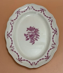Wedgwood Husk - Colonial Williamsburg Restoration - 13 1/2" Oval Platter - Picture 1 of 6