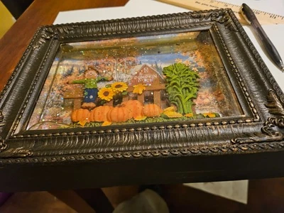 Marco de fotos de agua iluminado para espantapájaros Foto 1 de 4