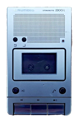 Grundig Stenorette 2300L Diktiergerät - ungetestet - Bild 1 von 4