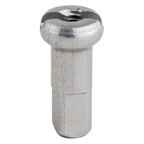 DT Swiss Standard Spoke Nipples - Aluminum, 2.0 x 12mm, Silver, Box of 100 - Image 1 of 1