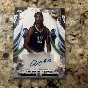 Antonio Reeves 2024-25 Topps Inception Rookie Autograph RC Auto Q4441 - Bild 1 von 2