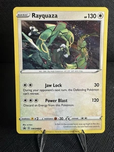 Rayquaza SWSH029 SWSH: Sword & Shield Promo Cards Holo *2 Swirls *NM/M - Picture 1 of 3