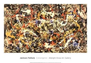 Jackson Pollock Convergence - Picture 1 of 1