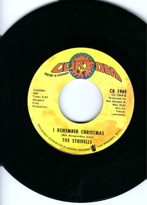SWEET SOUL- THE STRIDELLS- "I REMEMBER CHRISTMAS"/"MIX IT UP"- CURTOM 1949 Foto 1 de 2