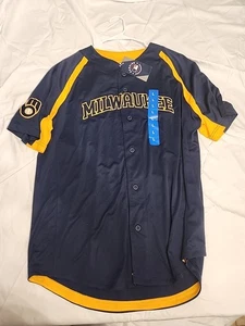 Milwaukee Brewers Fanatics Short Sleeve Large T-Shirt New With Tags - Picture 1 of 3