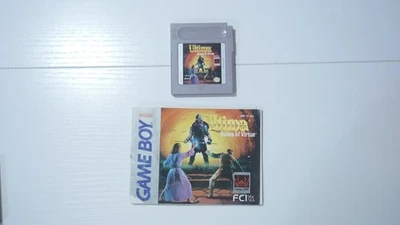 Ultima: Runes of Virtue (Nintendo Game Boy, 1992) Cartucho e Manual Autêntico - Imagem 1 de 4