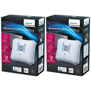 SIEMENS 2er Set VZ41FGALL Staubsaugerbeutel PowerProtect dustbag Type G ALL - Bild 1 von 1