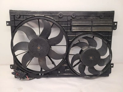 09-18 VOLKSWAGEN TIGUAN Radiator Fan Motor Fan Assembly Germany Built VIN W   Foto 1 de 4