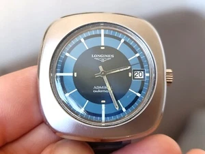 longines admiral square automatico acciaio 36000 alternante-ora 1968 ref. 162469 - Bild 1 von 14