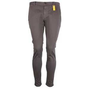 Alberto Men's Chino Pants Rob Grey Slim Fit 62871582 943 - Picture 1 of 4