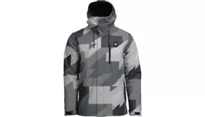 Chaqueta NUEVA THOR 29200865 Brave Tour - Gris/Negro Camuflaje - 2XL - Imagen 1 de 4