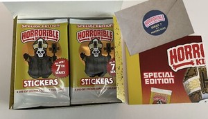 Horrorible Kids 7th Series Special Edition Mark Pingitore w/ Plate