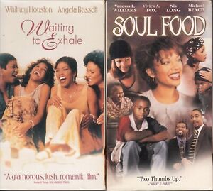 VHS - Lot x 2 - SOUL FOOD & WAITING TO EXHALE 