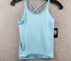 ID Ideology Core Tank Top Big Girls M Butterfly Blue Heather Scoop Neck Pullover - Picture 1 of 12