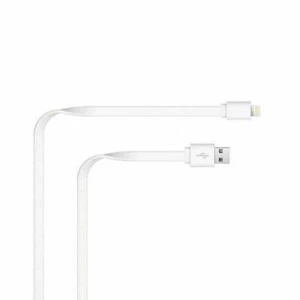 Cable cargador largo de 2M blanco Just Wireless aprobado por MFi iPhone X 8/7/6 - Imagen 1 de 4