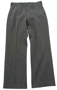 Vintage CC Filson Pants Mens 32x29.5 Green Wool Whipcord Field Style 180 Hemmed - Picture 1 of 5