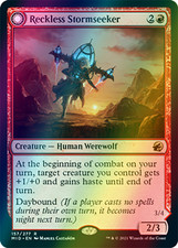 Reckless Stormseeker FOIL, Innistrad: Midnight Hunt, NM/M PREORDER