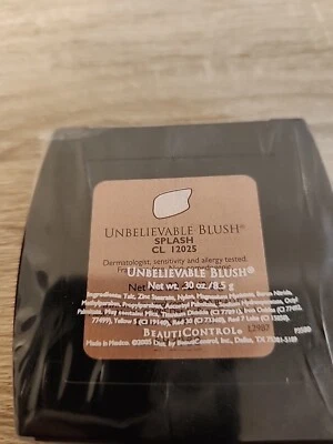 BeautiControl UNBELIEVABLE BLUSH SPLASH 12025 .30 oz NEW SEALED - Image 1 of 2