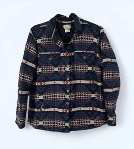 ARIAT Southwestern Print R.E.A.L. Shacket Quilt Lined in Multicolor Womens XXL - Picture 1 of 6