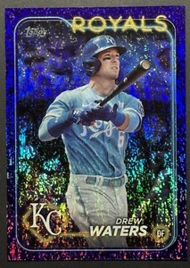 2024 Topps Draw Waters #646 Purple Foil #640/799 Kansas City Royals - Bild 1 von 2