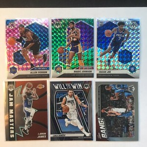 2020-21 Panini Mosaic Basketball Prizm and Insert Cards You Pick Your Card
