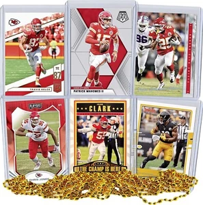 ✅ Kansas City Chiefs Panini NFL Football (6x Card) Gift Pack Mahomes, RC & More - Bild 1 von 4