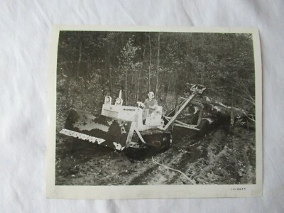 IH International Harvester stock PHOTO TD-9B tractor for logging 8x10" - Image 1 of 2