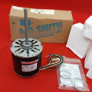 A.O. SMITH 4MA76 MOTOR. HP 3/4 VOLTS 208-230 AMPS 4.9 RPM 1075 FRAME 48Y - Picture 1 of 4