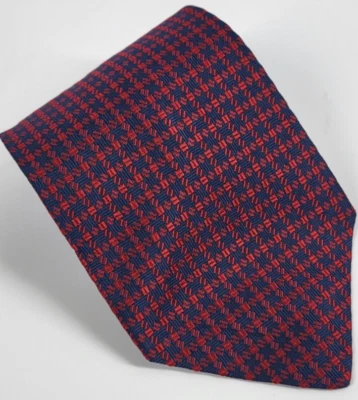 Genesis шелковый галстук синий красный геометрический мужской галстук 56 x 3,7/8 - Изображение 1 из 4