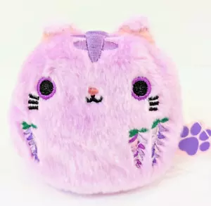 Neko Dango wisteria purple Plush toy Flower Fuji dango friends Sanei Boeki - Picture 1 of 3