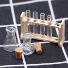 Doll House Simulation Glass Miniature Measuring Cup Set  Kids