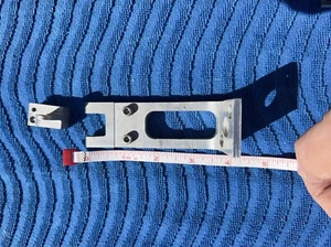 Insane 4” Stand Off Aluminum Rudder 4 Large RC Racing Speed Boat Model - Picture 1 of 4