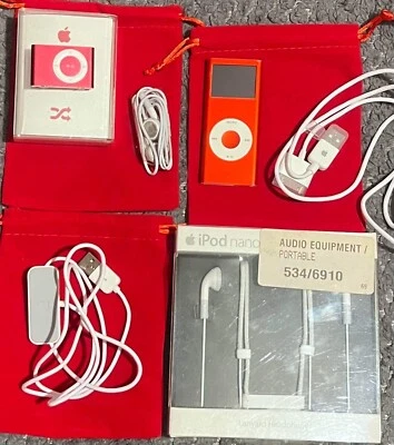Apple Ipod Nano, Apple ipod shuffle. Apple bundle. - Image 1 of 4