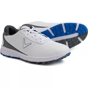 Callaway Balboa Sport Herren Golfschuhe ohne Spikes (Größe 8) weiß grau blau - Bild 1 von 6