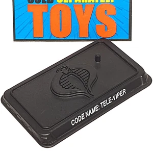 GI Joe Tele Viper FIGURE STAND 2008 Flight Pod Arctic Assault Squad v6 v7 1 peg - Picture 1 of 8