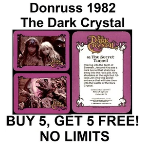 DONRUSS THE DARK CRYSTAL 1982 **Please Select Cards** - Picture 1 of 78