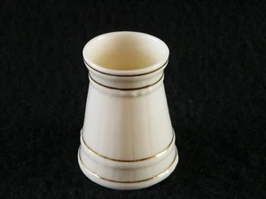 Belleek Kerze Zahnstocher Votivhalter antik irisches Porzellan 3. grüne Markierung - Bild 1 von 5